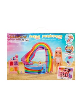 MGA Rainbow High: Littles Pool Day with Blush - Blush Parker Playset (522249)