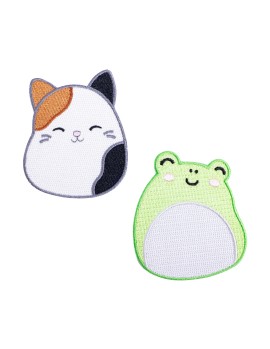 Fizz Squishmallows - Cam &amp; Wendy Iron on Patches CDU (350123)