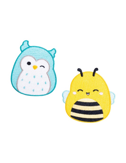 Fizz Squishmallows - Winston & Sunny Iron on Patches CDU (350155)