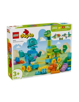 LEGO® DUPLO® Town: 3in1 Dinosaurs on Wheels (10451)