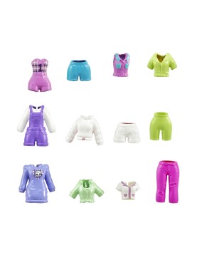 Mattel Polly Pocket: Tiny Worlds Big Surprises - Camping Playset (Glows in the Dark) (JCB23)