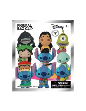 Monogram Disney: Stitch (Series2) (Blind Bag/Random) 3D Foam Bag Clips Figures (85185)
