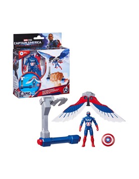 Hasbro Marvel Captain America: Brave New World - Captain America Flight Control 4" (G0075)