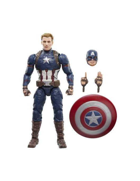 Hasbro Fans Marvel Avengers: Legends Series - Captain America 6'' Action Figure (G0607)