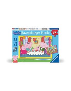 Ravensburger Puzzle: Peppa Pig - Time To Celebrate (2x12 pcs) (12004017)