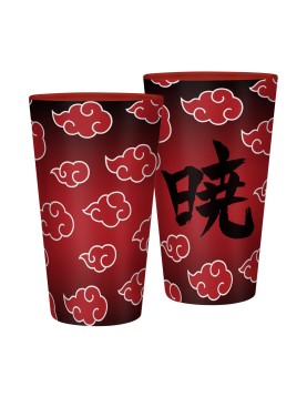 Abysse: Naruto Shippuden - Akatsuki Large Glass (400ml) (ABYVER230)