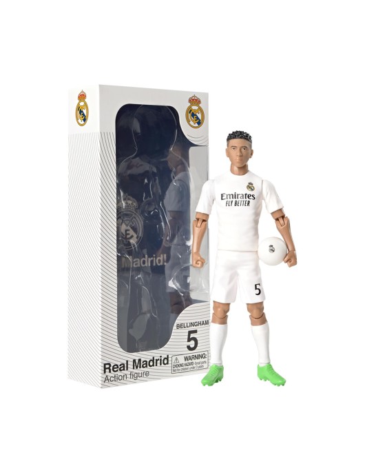 Banbo Toys: Real Madrid Soccer - Jude Bellingham Action Figure (20cm) (83613)