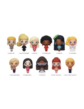 Monogram: Barbie (Series1) (Blind Bag/Random) 3D Foam Bag Clips Figures (39000)