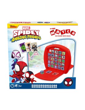 Winning Moves Top Trumps Match: Marvel - Spidey &amp; His Amazing Friends Τhe Crazy Cube Game (English Language) (WM04798-ML1-6)