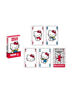 Winning Moves Waddingtons No.1: Hello Kitty Playing Cards (English Language) (WM05101-EN1-12)