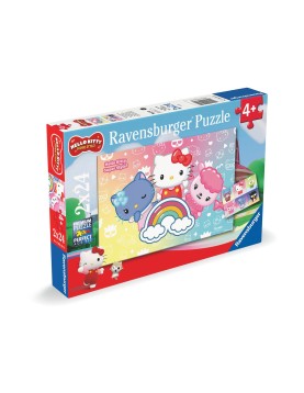Ravensburger Puzzle: Hello Kitty Super Style - Best Friends (2x24 pcs) (12001034)