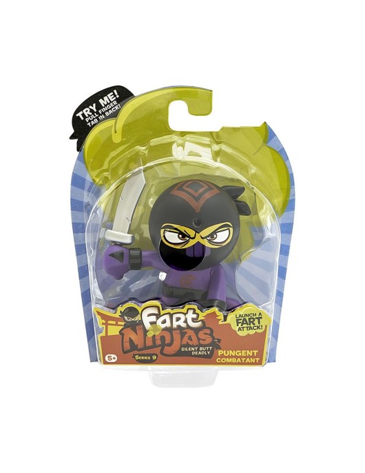 Giochi Preziosi Fart Ninjas: Silent Butt Deadly - Ninja Figure Series 9 (Random) (FAN01000)