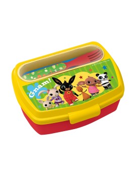 Stor: Bing - Funny Sandwich Box With Cutlery (10529)