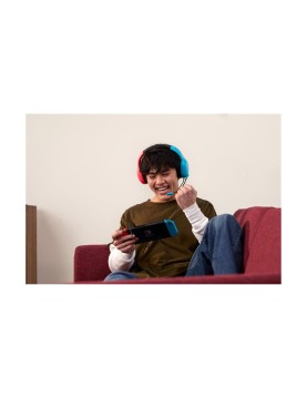 Turtle Beach: Airlite Fit - Wired Gaming Headset [For Switch/ Switch 2] (Color: Neon Blue &amp; Red)