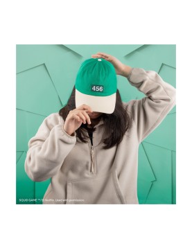Cinereplicas TV Series: Netflix Squid Game - Player 456 Cotton Baseball Cap (CR2646)