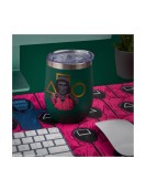 Cinereplicas TV Series: Netflix Squid Game - Squid Game Guards Stainless Travel Mug (CR4341)