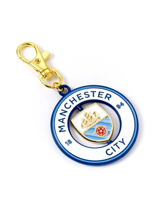 Carat Shop Manchester City FC - Spinning Logo Backpack Hanger (MCBH0001)