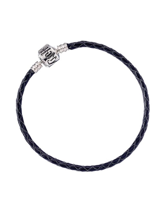 Carat Shop Harry Potter - Leather Charm Bracelet 19cm Black (HP0029-19)