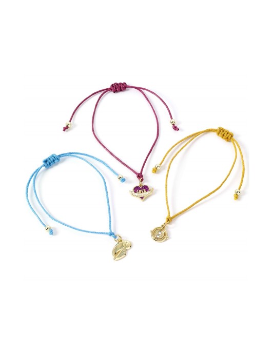 Carat Shop Harry Potter - Golden Snitch Friendship Bracelet Set Multi (HPFB0449)