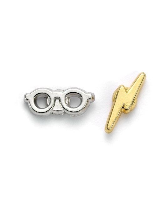 Carat Shop Harry Potter - Lightning Bolt & Glasses Stud earrings (WE0176)