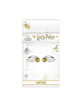 Carat Shop Harry Potter - Golden Snitch Stud Earrings (WES004)