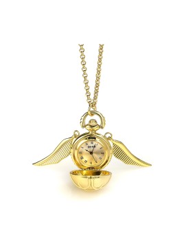 Carat Shop Harry Potter - Golden Snitch Watch Necklace (WNTP004)