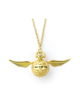 Carat Shop Harry Potter - Golden Snitch Watch Necklace (WNTP004)