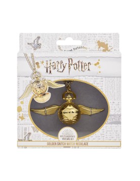 Carat Shop Harry Potter - Golden Snitch Watch Necklace (WNTP004)