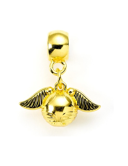 Carat Shop Harry Potter - Golden Snitch Gold Tone Charm (HP3D0004)