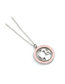 Carat Shop Barbie - Spinning Silhouette Necklace (BMN00001)