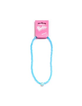 Carat Shop Barbie - Blue bead necklace with round Barbie - Bead Charm (BMN00005)