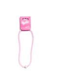 Carat Shop Barbie - Pink Bead Necklace with Heart Shaped Bead Charm (BMN00006)