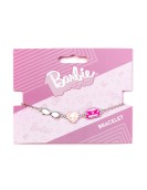 Carat Shop Barbie - Charm Bracelet with Three Enamelled Classic Charms - Silhouette, Glasses & Corvette (BMCB0008)