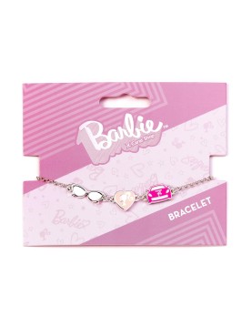Carat Shop Barbie - Charm Bracelet with Three Enamelled Classic Charms - Silhouette, Glasses &amp; Corvette (BMCB0008)
