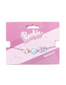 Carat Shop Barbie - Charm Bracelet with Three Enamelled Fun Charms - Silhouette, Skate, & Camper Van (BMCB0009)