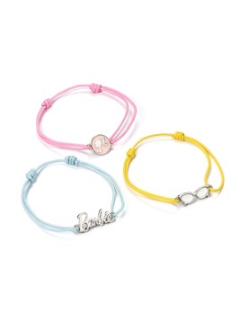 Carat Shop Barbie - Set of three Friendship Bracelets (BMFB0010)