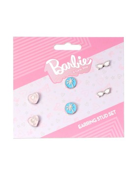Carat Shop Barbie - Set of three Earring Studs (BMES0011)