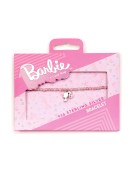 Carat Shop Barbie - Sterling Silver Silhouette Charm & Rose Quartz Bead Bracelet (BMSB0018)