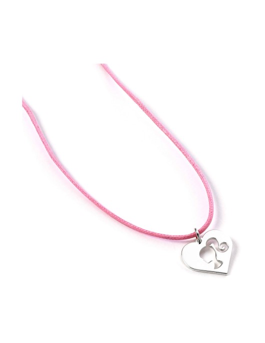 Carat Shop Barbie - Sterling Silver Heart Necklace (BMSN0029)