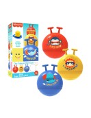Fisher-Price: Super Bouncy Ball (With Foot Pump) (45cm) (Random Choice) (F0960)