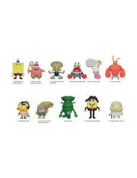 Monogram: Nickelodeon - SpongeBob SquarePants (Series4) (Blind Bag/Random) 3D Foam Bag Clips Figures (63255)