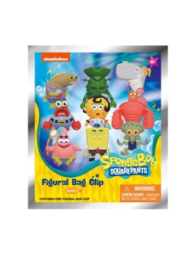 Monogram: Nickelodeon - SpongeBob SquarePants (Series4) (Blind Bag/Random) 3D Foam Bag Clips Figures (63255)