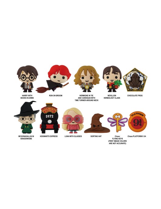 Monogram: Harry Potter (Series5) (Blind Bag/Random) 3D Foam Bag Clips Figures (48180)