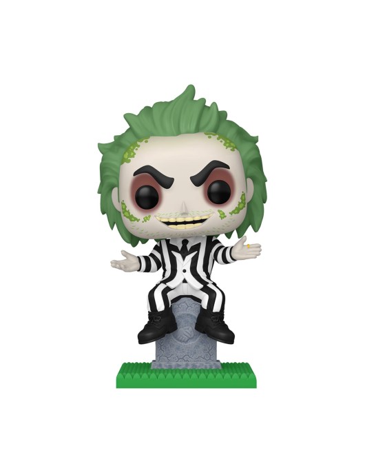 Funko Pop! Plus: Beetlejuice - Beetlejuice on Tombstone (Special Edition) (Glows in The Dark) #1757 Vinyl Figure