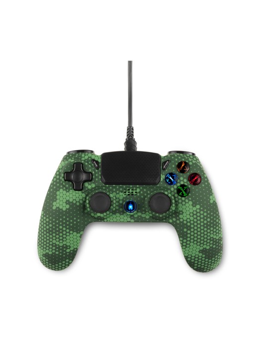 Spartan Gear - Hoplite 2 Wired Controller (compatible with PC and playstation 4) (color: green camo)
