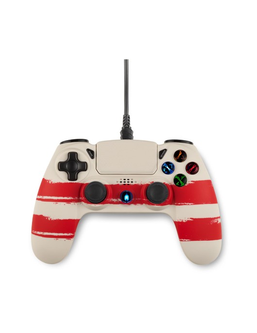 Spartan Gear - Hoplite 2 Wired Controller (compatible with PC and playstation 4) (colour: Redline)