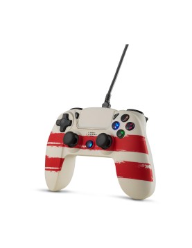Spartan Gear - Hoplite 2 Wired Controller (compatible with PC and playstation 4) (colour: Redline)