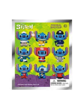 Monogram Disney: Lilo &amp; Stitch (Series1) - Stitch Sport (Blind Bag/Random) 3D Foam Bag Clips Figures (85790)