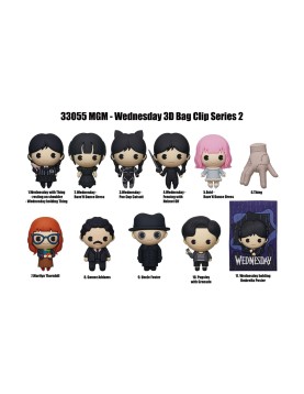 Monogram: Wednesday (Series2) (Blind Bag/Random) 3D Foam Bag Clips Figures (33055)