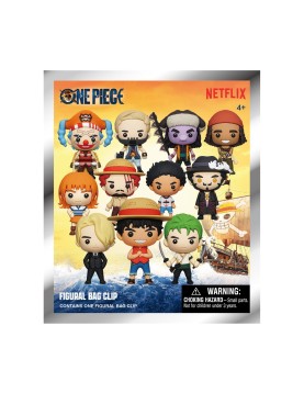 Monogram: One Piece (Series1) (Blind Bag/Random) 3D Foam Bag Clips Figures (32530)